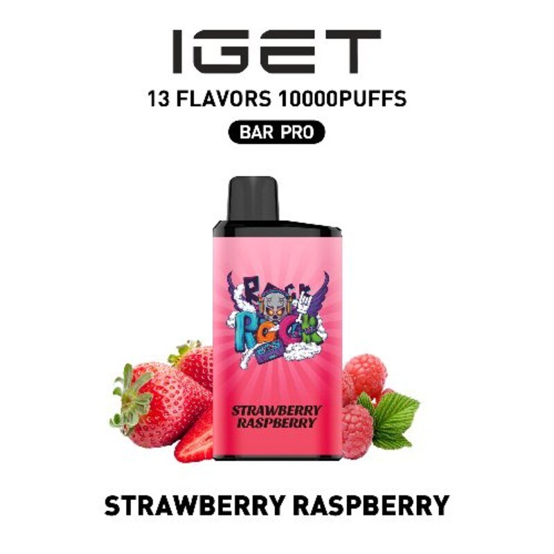 IGET Bar Pro - Buy Strawberry Raspberry