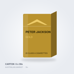 Peter Jackson Gold - Carton (6 x 30s)