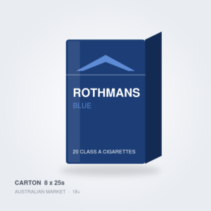 Rothmans Blue - Carton (8 x 25s)