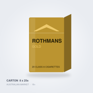 Rothmans Gold - Carton (8 x 25s)