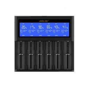 Golisi S6 Six Bay Battery Charger