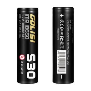 Golisi S30 18650 Battery Twin Pack
