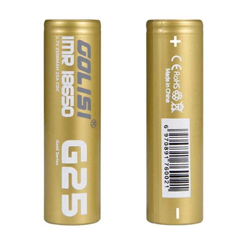 Golisi G25 18650 Battery Twin Pack